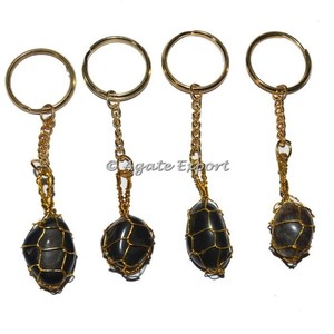 Porte-clés Reiki élément feu en métal et plastique personnalisé avec motif numérique - Product Image 2