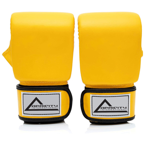 Customizable MMA Boxing Gloves <b>Hook</b> Loop Closure UV Protection Lightweight Unisex Martial Arts Wear Genuine Leather Cowhide - Product Image 2