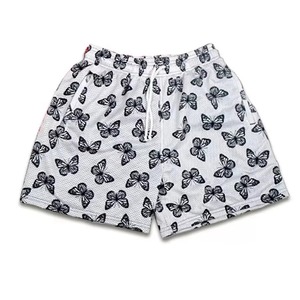 Shorts de sport innovants pour hommes, nouveau style, respirants, en maille unie, technique de teinture, prix de gros - Product Image 6