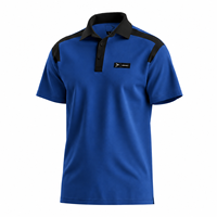 Kaos Polo Pique Pria Berkualitas Tinggi Logo Kustom Olahraga Kasual Pemasok Pakaian Grosir