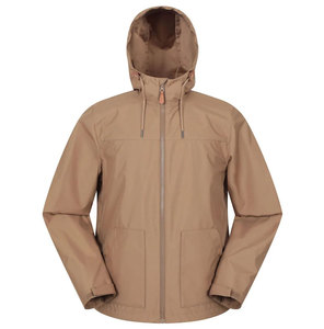 Veste Softshell Personnalisée à Capuche Imperméable et Coupe-Vent avec Doublure Polaire, Motif Uni, Service OEM - Product Image 1