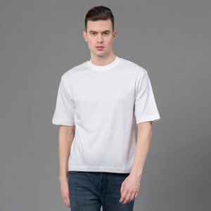 Camiseta de Hombre de Algodón 100% de Alta Calidad, Tendencia Nueva, Talla Grande, con Logotipo de Marca Personalizado, Camisetas Transpirables de Verano para Hombre - Product Image 1