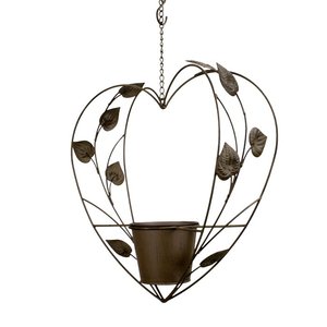 Soporte para Macetas Colgante de Metal de Primera Calidad con un Elegante Tema Natural para Decoración del Hogar y Jardín - Product Image 3