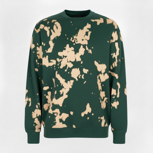 Sudadera con Capucha y Cremallera para Hombre, de Alta Calidad, con Logotipo Personalizado Bordado, Teñido Liso, Ecológica, Transpirable, de Peso Pesado, Corte Regular, Tallas Grandes - Product Image 2