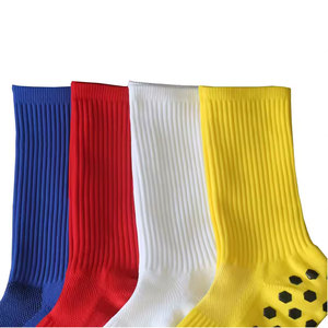 Chaussettes de yoga thermiques antidérapantes pour hommes, femmes, unisexes, longueur mi-mollet, antidérapantes, couleur unie, camel, vêtements de sport d'hiver - Product Image 6