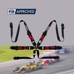 Arnés de Carreras de 6 Puntos TBRACING SPORT-S FIA 8853-2016 SFI 16.1 con Cierre de Leva de Aluminio, Logotipo Personalizado OEM ODM - Product Image 6