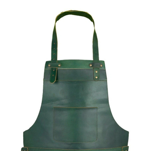 Premium <b>Leather</b> Apron Wholesale 2026 Top Best Quality Adjustable Straps Custom Logo High Quality Workwear New Arrival - Product Image 5