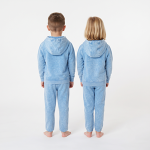 Conjunto Deportivo Infantil al por Mayor con Sudadera de Media Cremallera, Lavado Ácido, Algodón, Estampado Personalizado, Corte Regular, Unisex - Product Image 6