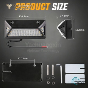 12V <b>LED</b> Step <b>Light</b> <b>Motion</b> <b>Sensor</b> Camping Lamp IP67 Waterproof RV Trailer Camper Underbody <b>Light</b> - Product Image 3