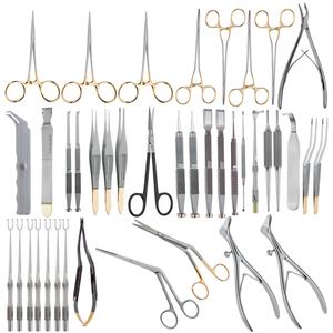 ชุดเครื่องมือผ่าตัดจมูกแบบใช้ซ้ำได้ Tebbuts Nasal Set ทำจากเหล็กกล้า 40 ชิ้น สำหรับการผ่าตัดเสริมจมูก - Product Image 1