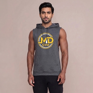 Débardeur de sport personnalisé pour homme, sans manches, pour la gym, le fitness et l'entraînement, avec logo personnalisé, respirant, vêtement de sport - Product Image 6