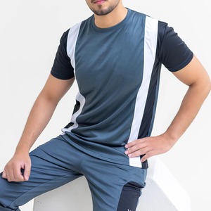 Chándal de Verano para Hombre, Personalizado al por Mayor, de Alta Calidad, 100% Algodón Sólido, Transpirable, Ligero, de Secado Rápido, Color Personalizado - Product Image 5