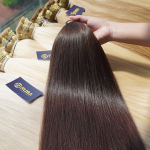 ผมตรงเวียดนาม RUSA สีน้ำตาลเข้ม ผมแท้แบบเวอร์จิ้น ต่อผมแบบเส้นต่อเส้น คิวติเคิลเรียงเส้นสวย ซุปเปอร์ดับเบิ้ลดรอน - Product Image 1