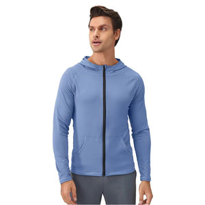 Sweat à capuche zippé intégral pour homme 2026 en coton 100 % – Collection Printemps, décontracté et polyvalent - Product Image 5