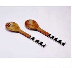 Ensemble de service à salade best-seller, écologique, compatible lave-vaisselle, ustensiles à salade pour la maison et la cuisine, fabriqué en Inde - Product Image 2