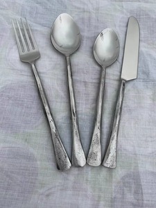Hotel Kitchen <b>Tabletop</b> Decorative Steel Flatware Sets Dinnerware <b>mirrored</b> Cutlery Royal Look Hotel Catering Usage - Product Image 2