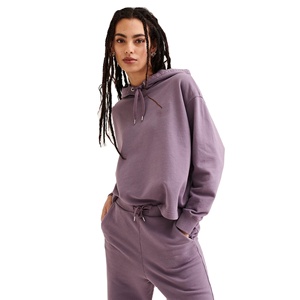 เสื้อกันหนาวมีฮู้ดสำหรับผู้หญิง,เสื้อกันหนาวไซส์ใหญ่แบบสวมศีรษะลำลองสำหรับสตรีทแฟชั่นมีฮู้ด - Product Image 6