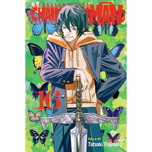Chainsaw Man Vol. 16 by Author Tatsuki Fujimoto <b>Paperback</b> Custom Softcover <b>Book</b> Printing - Product Image 1