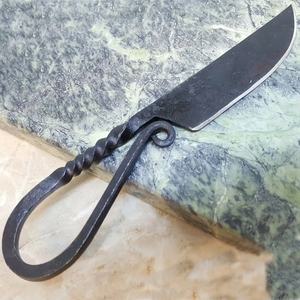 High Quality Hand Forged High Carbon Steel Antique Style Medieval <b>Knife</b> Full Tang Medieval <b>Utility</b> <b>Knife</b> With Leather Cover - Product Image 4
