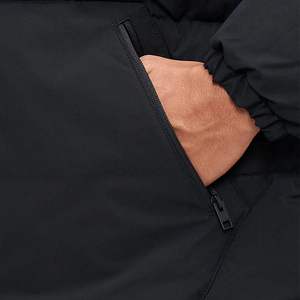 Chaqueta Acolchada con Capucha Negra para Hombre, Marca Curry Sports, Cierre Estándar, Abrigo de Invierno Informal, Impermeable, Cálido, de Alta Calidad - Product Image 5