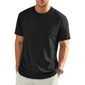 Men's Cotton Crewneck <b>T</b>-<b>Shirt</b> Short Sleeve Plain Tee <b>Moisture</b> <b>Wicking</b> Casual Solid Color <b>T</b> <b>Shirt</b> Manufactured in Bangladesh - Product Image 1