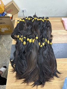 Cheveux vierges vietnamiens de qualité supérieure, coupés d'un seul donneur, 100 % cuticules alignées, vente en gros, sans perte ni emmêlement, cheveux en vrac - Product Image 4