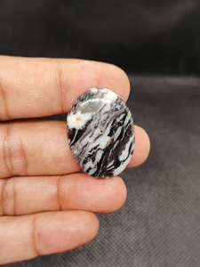 Natural Blue ZEBRA Jasper Cabochon High Quality Free Shape Wholesale Lot by Weight for Jewelry Making - Product Image 6