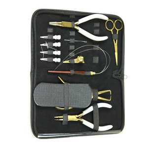 Kit de Accesorios para Extensiones de Cabello Premium, Juego Completo de Herramientas para Peinado y Aplicación de Extensiones, Calidad Profesional de Salón - Product Image 3