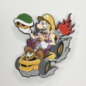 Buen Precio, Pin de Solapa de Esmalte Suave Personalizado con Logotipo, Estilo Anime, Recubierto de Epoxi, de Aleación de Zinc y Níquel Negro, Talla Única, para Eventos - Product Image 5