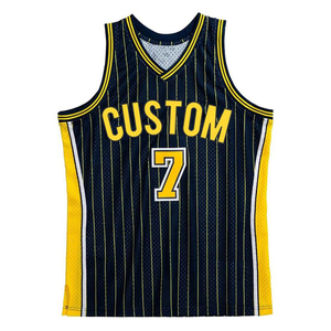 Ensemble d'uniformes de basketball de haute qualité, maillot et short personnalisés, fabricant en gros, vêtements de sport respirants, gilets de basketball - Product Image 5