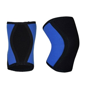 Genouillère tricotée respirante à compression, manchon de soutien et de protection toutes saisons, fermeture à enfiler - Product Image 4