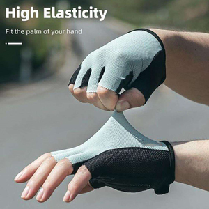 Guantes de Ciclismo Transpirables al por Mayor, Guantes de Ciclismo de Medio Dedo con Gel para Carreras de Bicicleta - Product Image 5