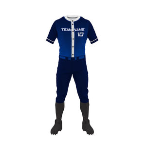 Nouveau modèle de maillot de baseball léger pour homme, séchage rapide, respirant, antibactérien, 100% polyester, manches courtes, personnalisable - Product Image 2