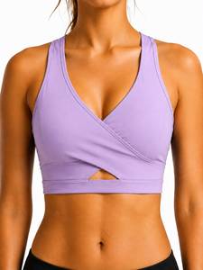 Conjunto de Shorts y Sujetador Deportivo Ligero y Ecológico de Alta Sujeción para Mujer, Tirantes Ajustables, Tejido Transpirable de Secado Rápido, Bolsillo con Cremallera - Product Image 2