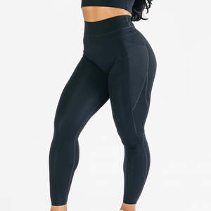 Leggings de Yoga de Cintura Alta con Logotipo Personalizado, Leggings con Efecto Push-Up, Pantalones Deportivos para Mujer, para Correr y Hacer Ejercicio - Product Image 2