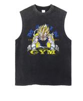 T-shirt graphique vintage Anime pour hommes et femmes, streetwear décontracté, coton, tee-shirt surdimensionné