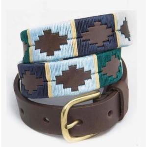 New Arrival Custom Color Leather Belts with Steel Buckle Eco-Friendly Durable Waterproof Vintage Style Men's - Product Image 3