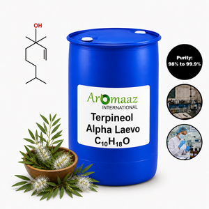 Aromaaaz International Terpineol Alfa Laevo Líquido 99.5% de Pureza, Saborizante Sintético Herbal de Grado Alimenticio - Product Image 3