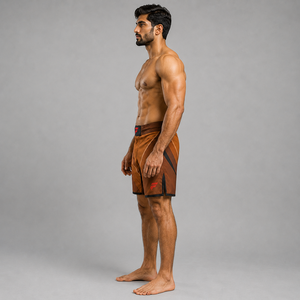 Shorts MMA haut de gamme offrant des performances respirantes, une liberté de mouvement inégalée et une durabilité fiable pour chaque combattant actif. - Product Image 3