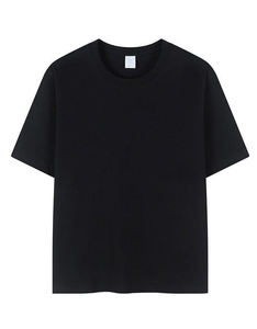 เสื้อยืดโอเวอร์ไซส์แขนสั้นผู้ชาย OEM 190 แกรม ผ้าฝ้าย 100%  แบบเรียบ ไม่มีลาย  รับสกรีนโลโก้ เสื้อยืดหนาน้ำหนักมากสำหรับผู้ชาย - Product Image 3