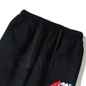 Conjunto de Sudadera con Capucha y Pantalones Deportivos con Bolsillos con Cremallera, Bordado Vintage, Felpa Francesa, Lavado Ácido, Conjunto de Sudadera con Capucha de Felpa Gruesa - Product Image 6