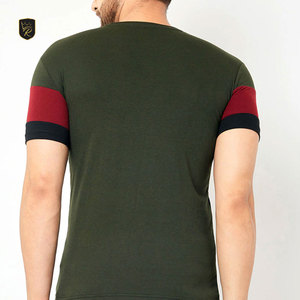 T-shirts tendance pour hommes 100 % coton, conçus pour un confort quotidien, tissu doux, sensation légère, respirant, écologique, style urbain - Product Image 3