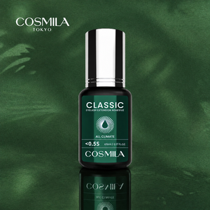 Colle à cils COSMILA Classic, séchage <0,5s, tenue 8 semaines, technologie de pénétration profonde du Japon, résistante à l'eau et à l'huile - Product Image 1