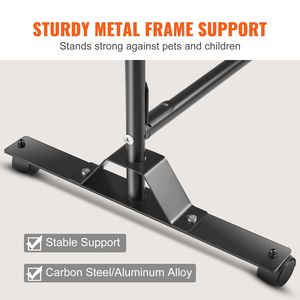 Portatile 8 ft X 10 ft schermo Privacy nero divisore camera con ruote divisore tenda Stand per ufficio camera da letto sala da pranzo studio - Product Image 3