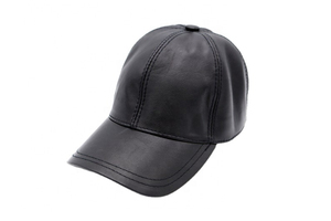 100% Genuine Cowhide Leather Baseball <b>Cap</b> for Men Premium Sheepskin Leather <b>Hat</b> Luxury Golf <b>Cap</b> Custom - Product Image 1