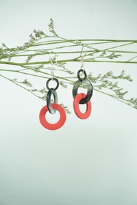 Pendientes de Cuerno de Búfalo Natural para Mujer, Joyería Artesanal para Propietarias de Boutiques y Tiendas, Diseño de Moda Único y Destacado - Product Image 5