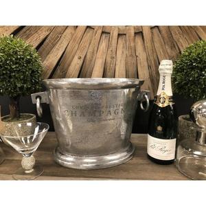 Refroidisseur à vin de grande capacité (7 litres) avec poignées annulaires, design durable de qualité alimentaire, refroidisseur à champagne fait main pour bar et fêtes - Product Image 5