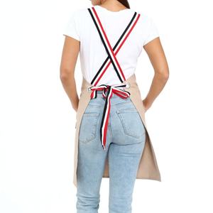 Wholesale Pure Polyester Solid Color Kitchen Cooking <b>Apron</b> With Custom Print Logo - Product Image 5