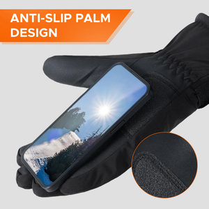 Guantes de Ciclismo y Snowboard Gruesos para Invierno, Resistentes al Viento, con Compatibilidad con Pantalla Táctil - Product Image 4