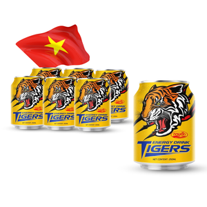 Bas quantité minimale de commande de bon goût Fournisseur en gros Tiger Energy Drink 250ML Can NAWON Vietnam Prix d'usine quantité minimale de commande Échantillon gratuit Fabricant OEM - Product Image 4